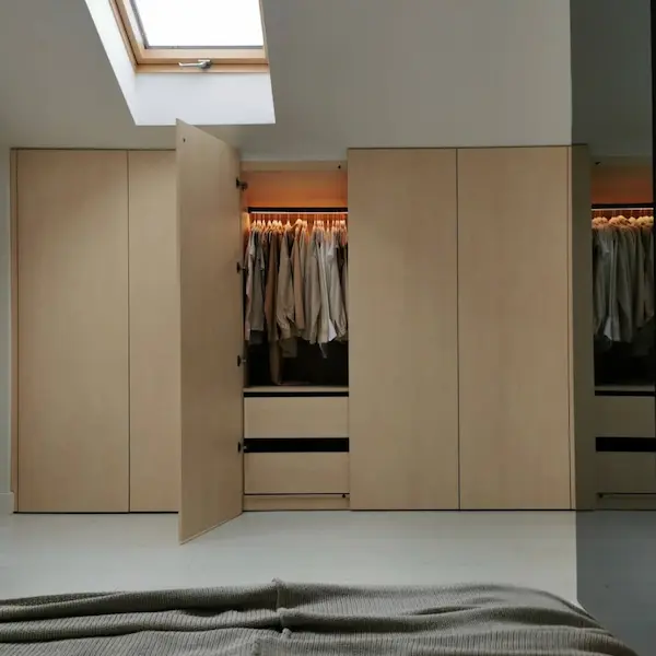 A wardrobe